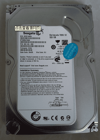 希捷320G台式机硬盘