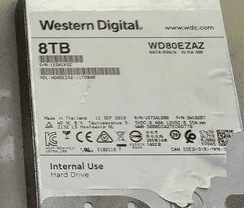 西部数据8T移动硬盘无法读取数据怎么恢复