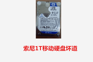 合肥陈先生  索尼移动硬盘坏道数据恢复成功