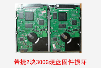 合肥志洋办公希捷2块300G硬盘数据恢复成功