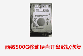 西数500G移动硬盘数据恢复成功案例展示