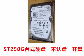 希捷250G硬盘开盘数据恢复成功案例展示