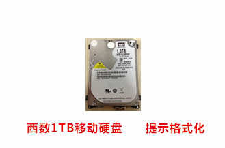 合肥万先生西数1TB移动硬盘数据恢复成功案例展示
