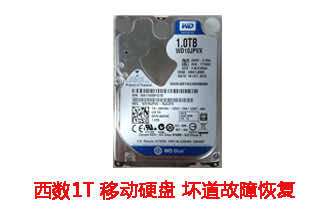 合肥王先生1T西数移动硬盘坏道故障数据恢复成功案例展示