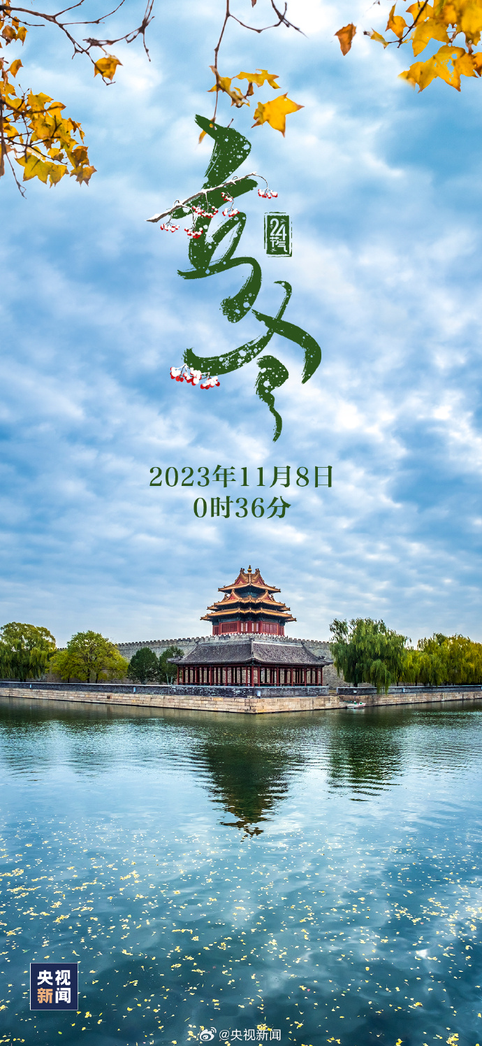 今日立冬，秋意渐去寒冬将至