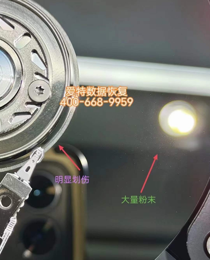 希捷500G台式机硬盘通电有异响数据恢复!