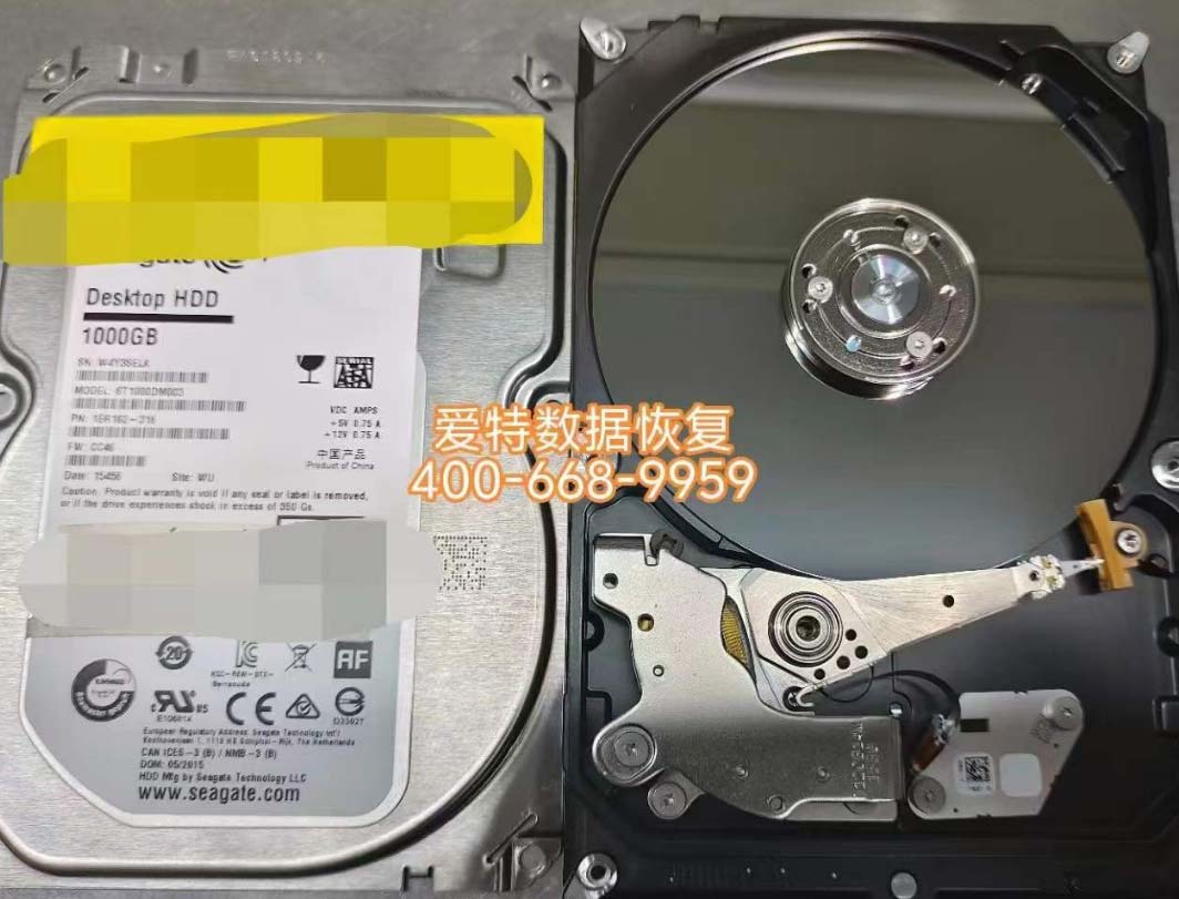 希捷1TB台式机硬盘识别不到数据恢复！