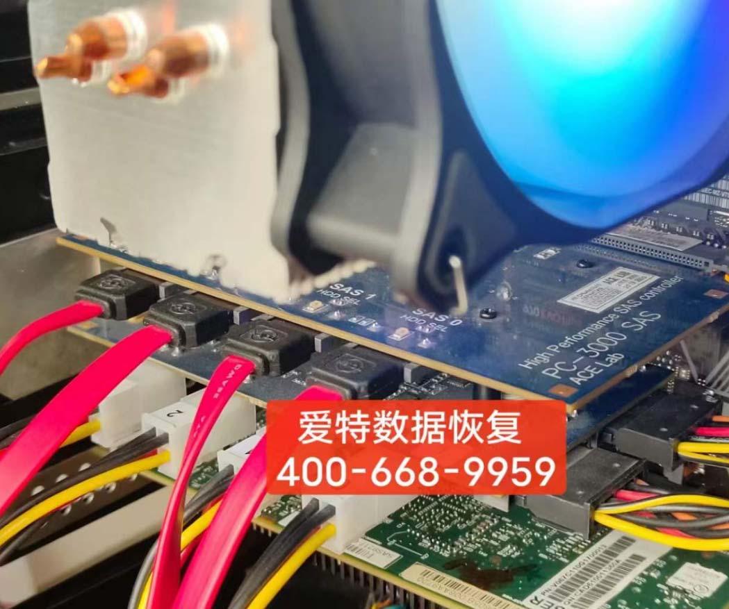 某医院服务器硬盘报黄灯数据恢复!