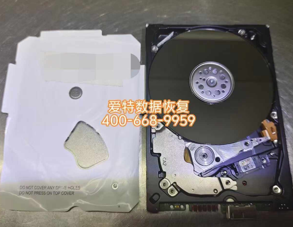 西部数据2TB移动硬盘电脑不识别数据恢复!