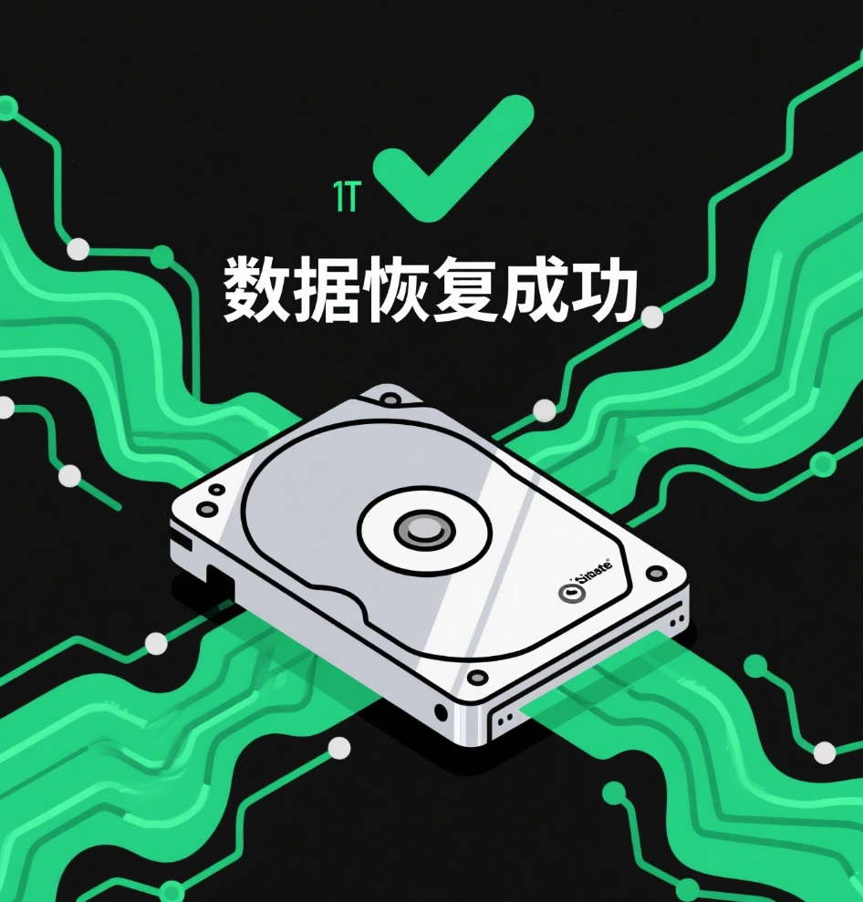 1T希捷移动硬盘数据恢复成功