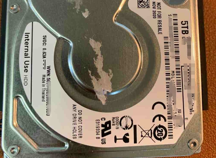 西数移动硬盘无法识别盘符数据恢复成功！