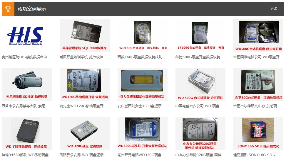 合肥HP服务器数据恢复实录!