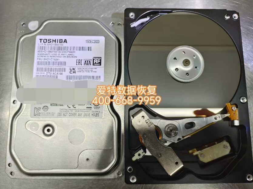 合肥王先生东芝 1TB东芝硬盘数据恢复